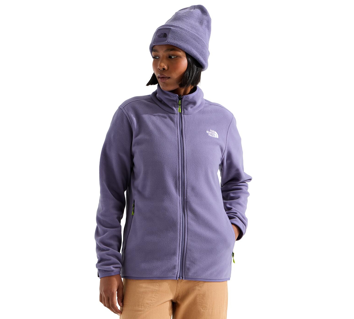 The North Face Women’s Glacier Fleece Jacket (Size: Medium): Grounded Plum