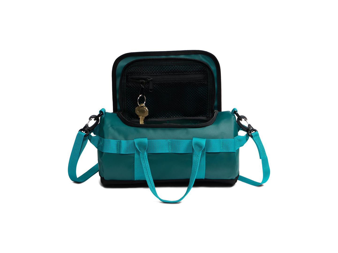 Женская сумка The North Face Base Camp Duffel-Shoulder, цвет: Бирюзовый — фото 4