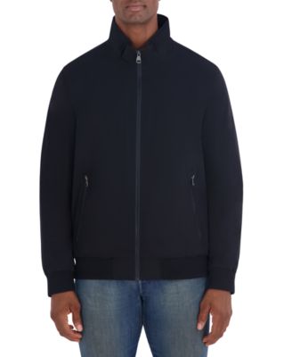 Men's Fleece-Lined Regular-Fit Bomber Jacket