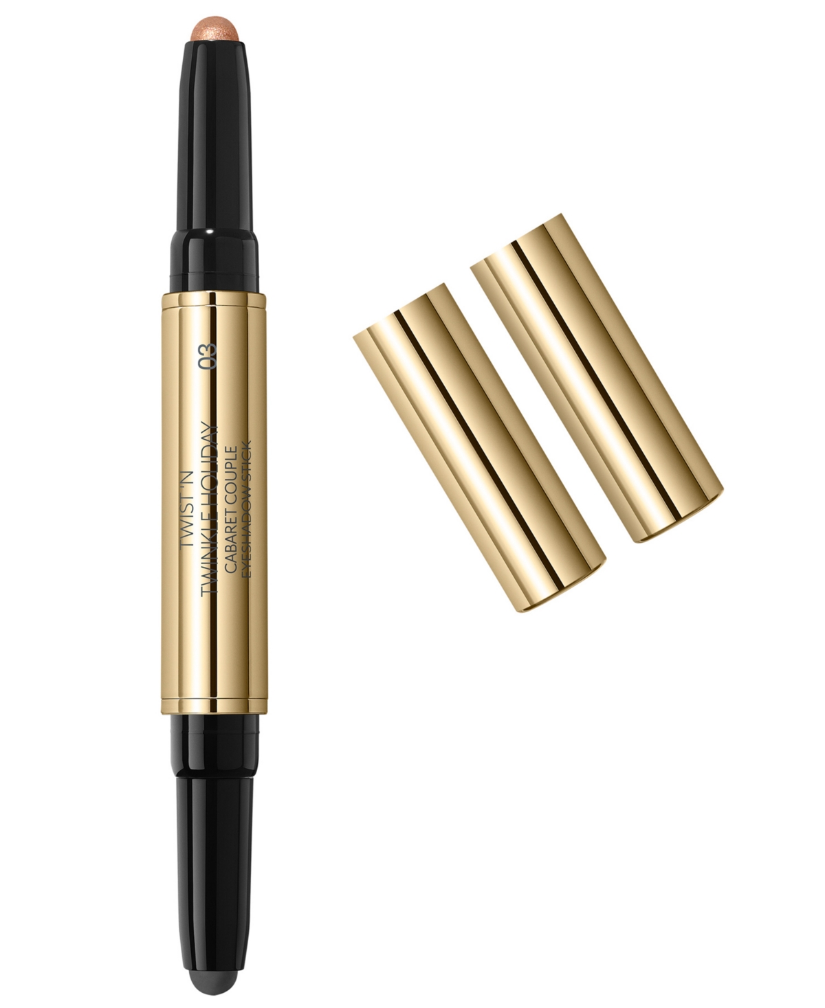 Kiko Milano Carbet Couple Eyeshadow Stick, 0.07 Oz. In 03 - Duskyrose Twist