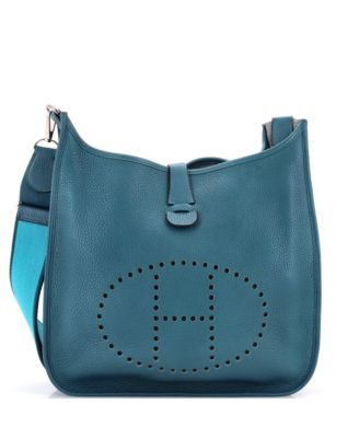 Pre-Owned Hermes GM Evelyne Bag Gen III Clemence