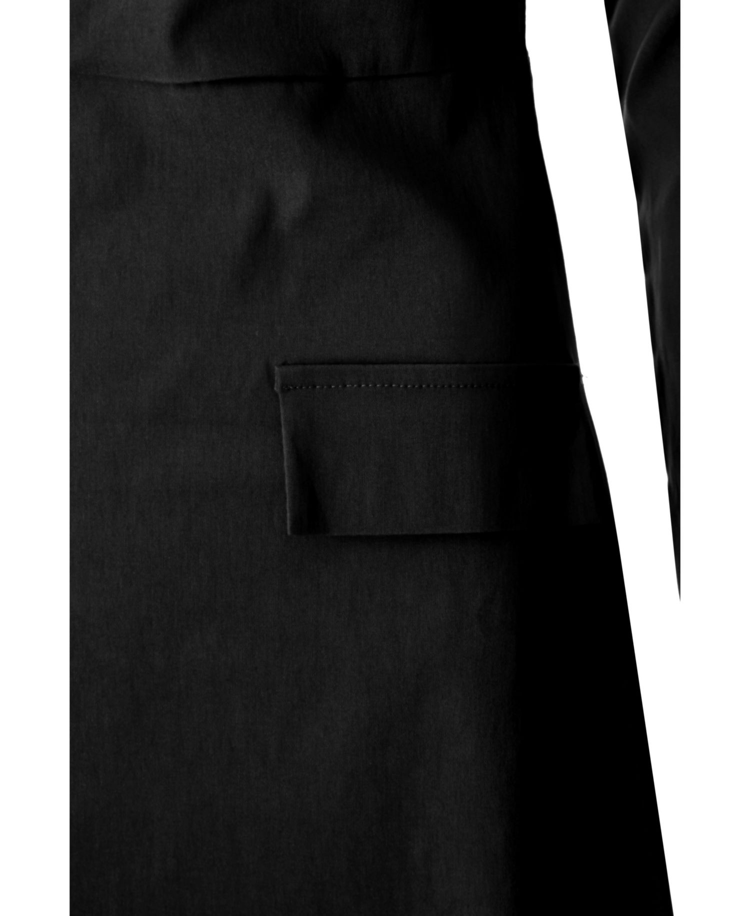 Women's Bengaline Bardot Long Sleeve Mini Dress