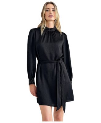 Women's Annelise Long-Sleeve Embellished Mini Dress