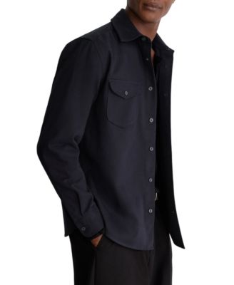 Men's Astra Cotton-Twill Long-Sleeve Shirt