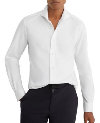 Men's Monaco Slim-Fit Long-Sleeve Cotton-Blend Jersey Shirt