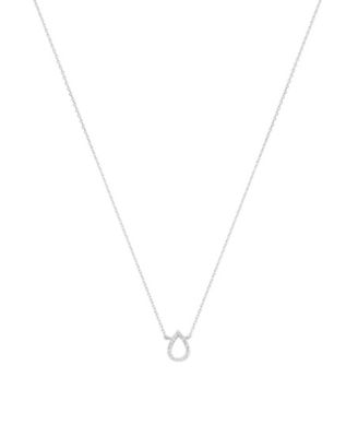 Livia Crystal Teardrop Pendant Necklace