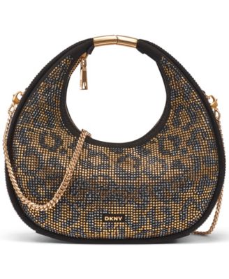 Margot Rhinestone Small Adjustable Strap Crossbody Handbag
