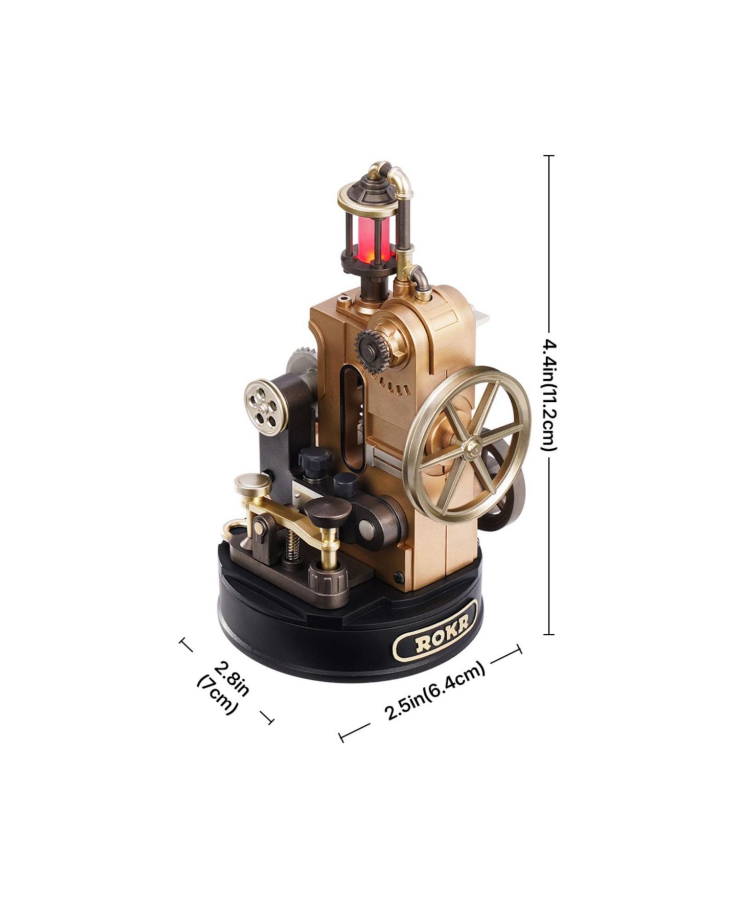 Детские конструкторы Robotime Morse Telegraph Industrial City 60-Piece 3D Puzzle Model Kit, Ages 14+ — фото 2