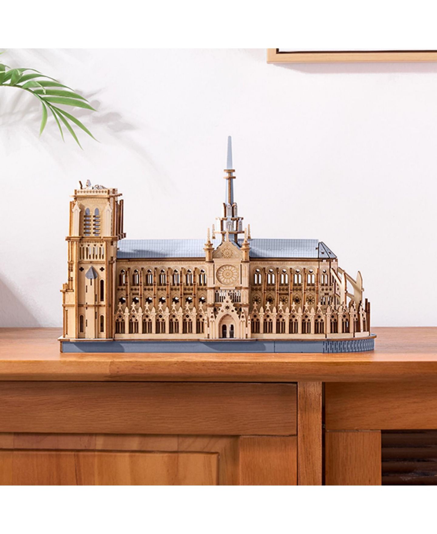 Детские конструкторы Robotime Paris Cathedral 3D Wooden Puzzle, Ages 14+ — фото 3