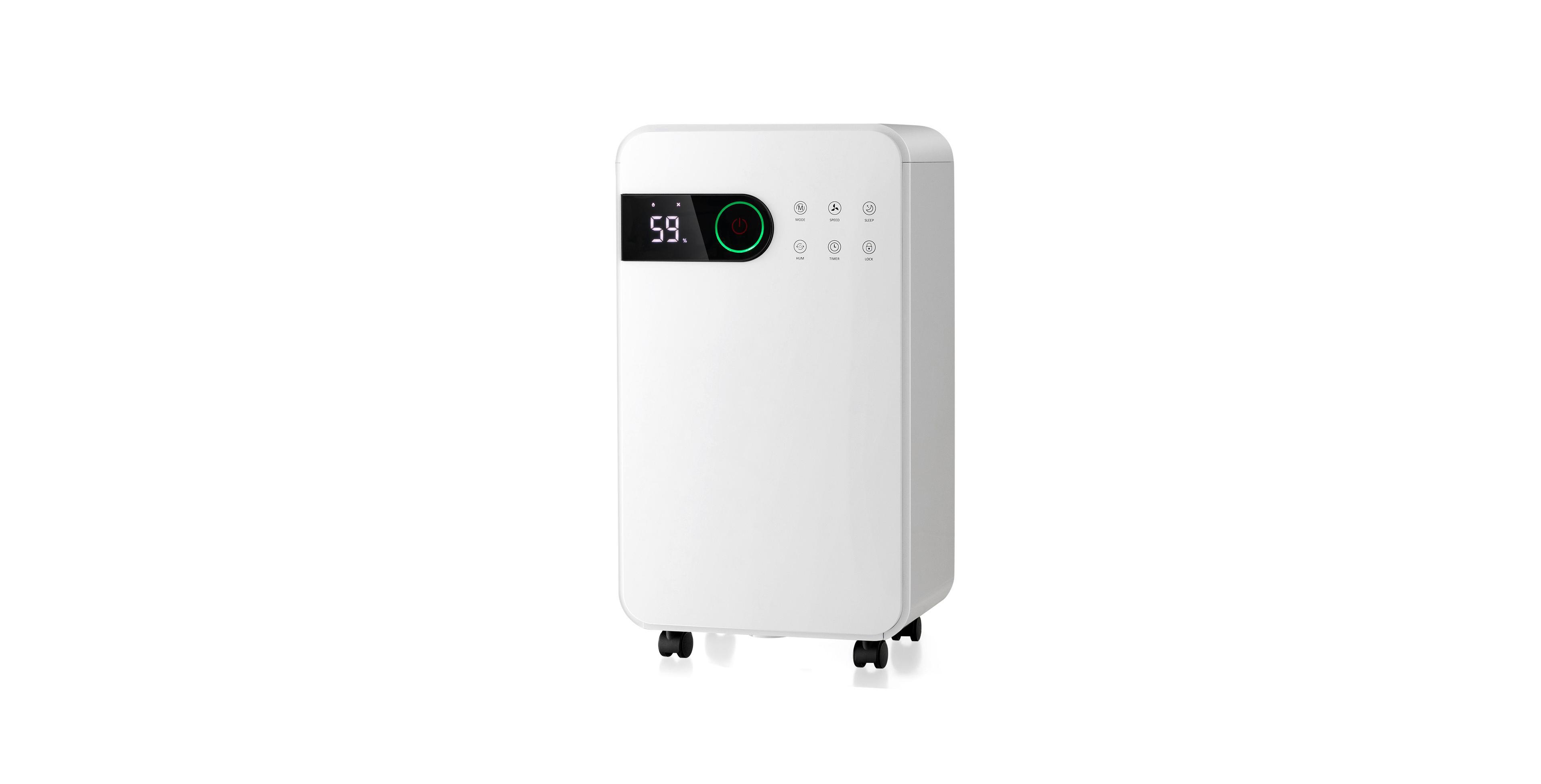 32 Pints Dehumidifier with Sleep Mode and 24H Timer for Home Basement