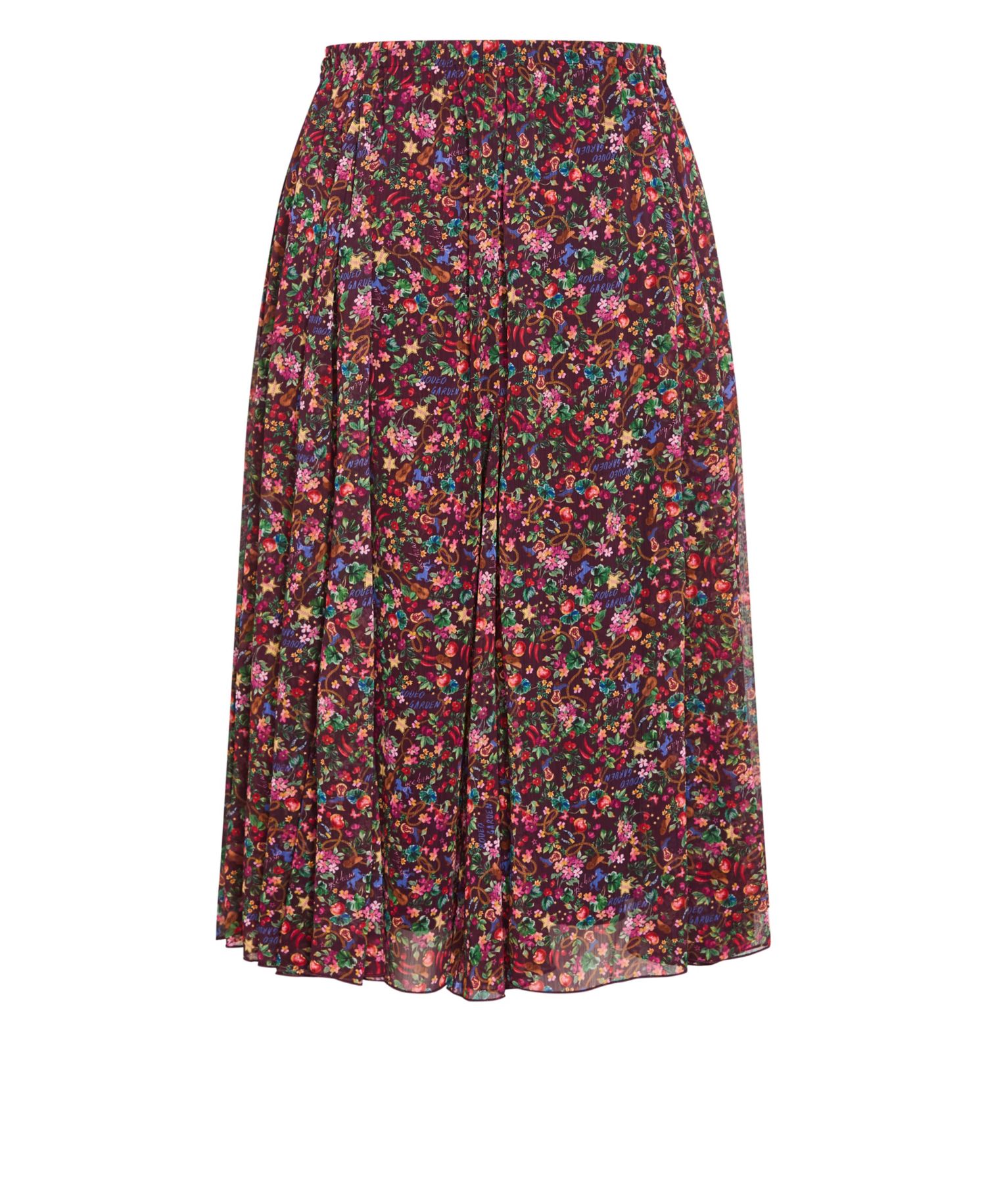 Women's Plus Size Serena Ditsy Print Maxi Skirt