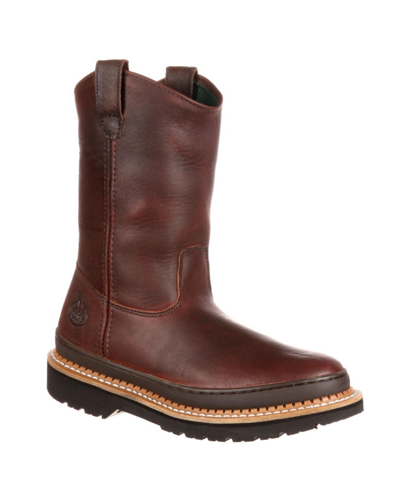 Мужские ботинки GEORGIA BOOT Giant Pull-On Work Boot, цвет: Коричневый — фото 3