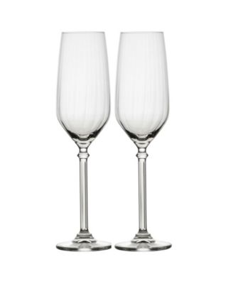 Eloise Champagne Flutes, Set of 2