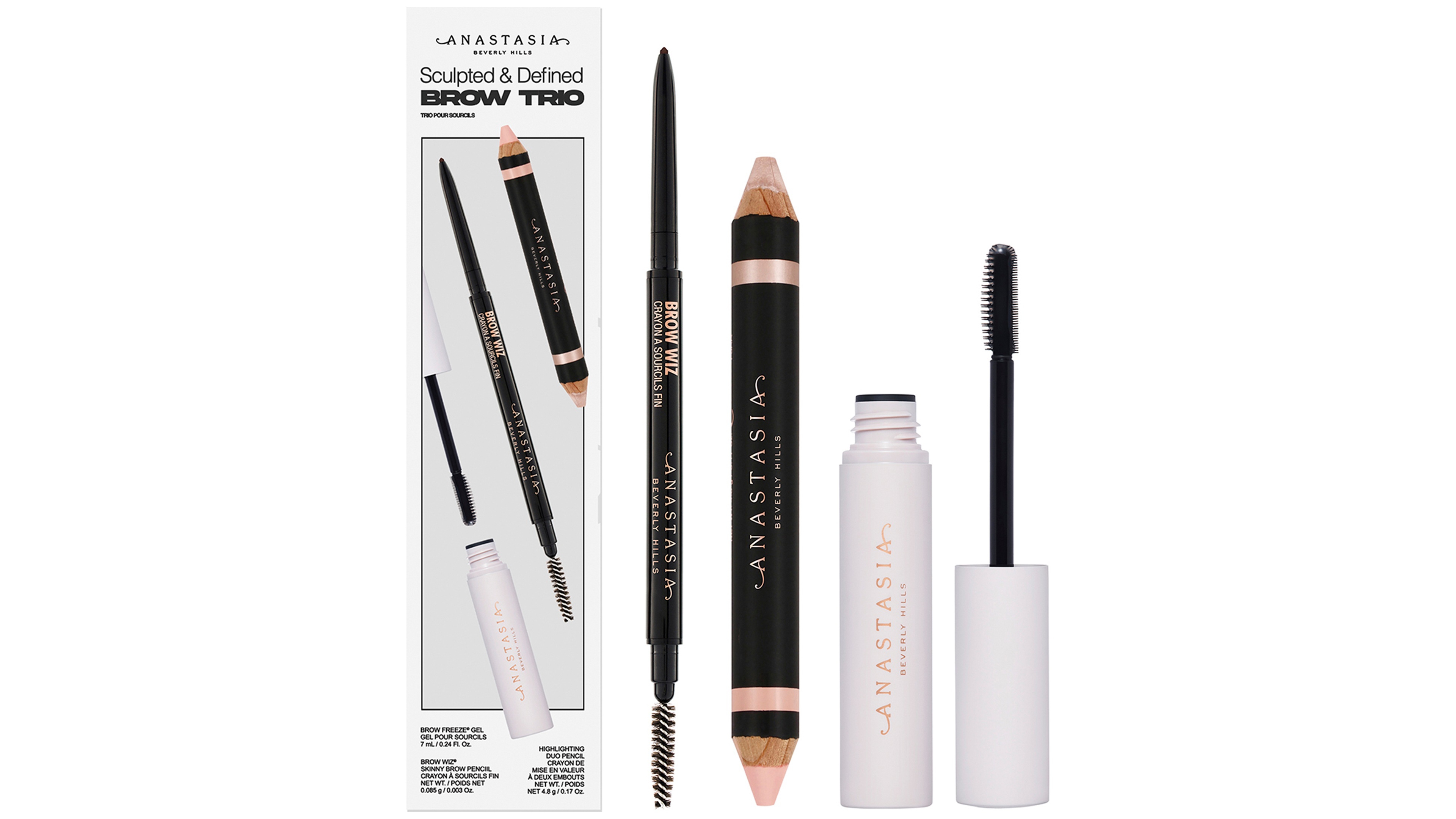 Anastasia Beverly Hills 3-Piece Sculpted & Defined Brow Trio Set