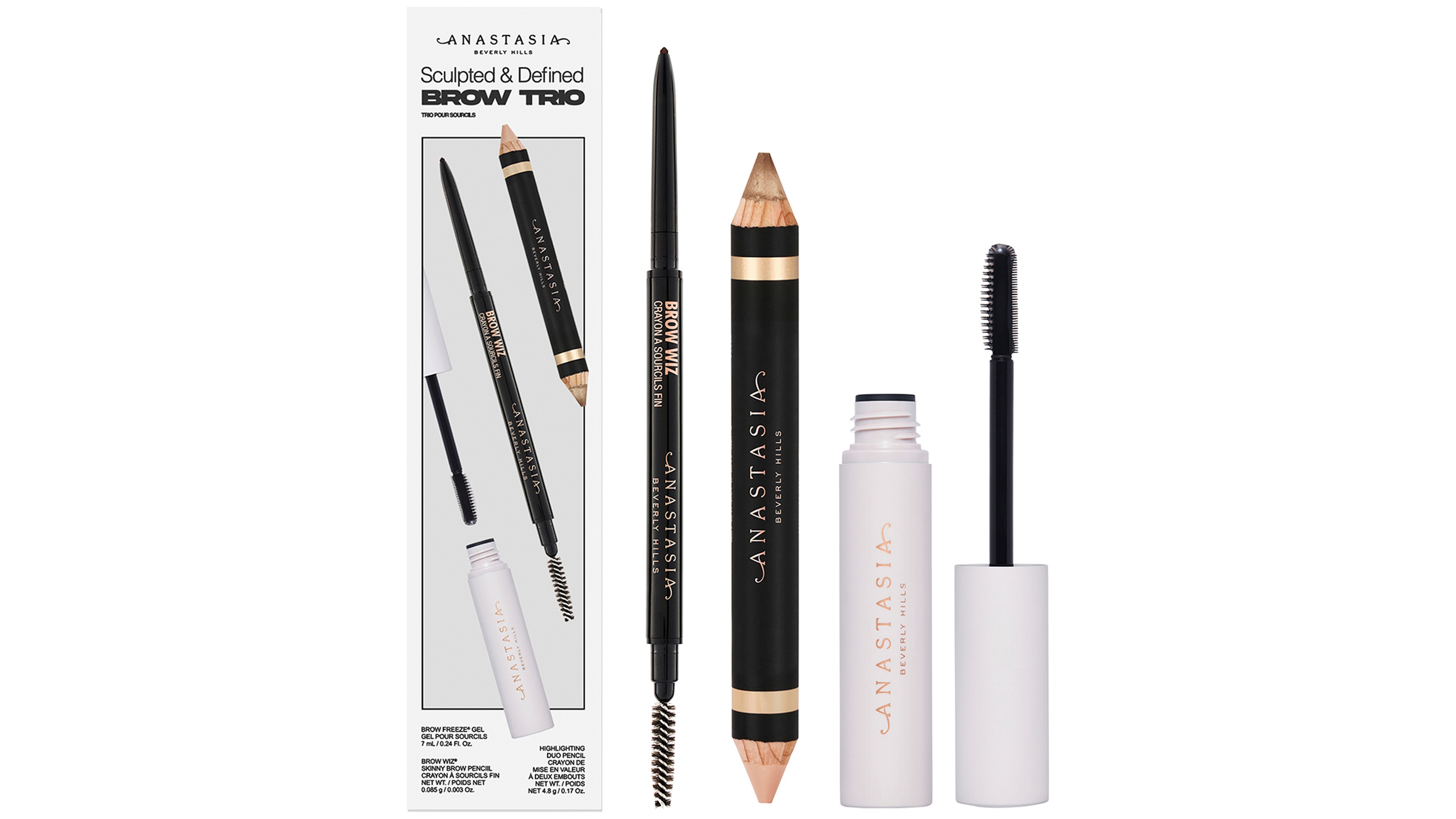 Anastasia Beverly Hills 3-Piece Sculpted & Defined Brow Trio Set
