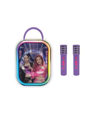 K-Pop Academy Bluetooth Karaoke Speaker with 2 Wireless Microphones