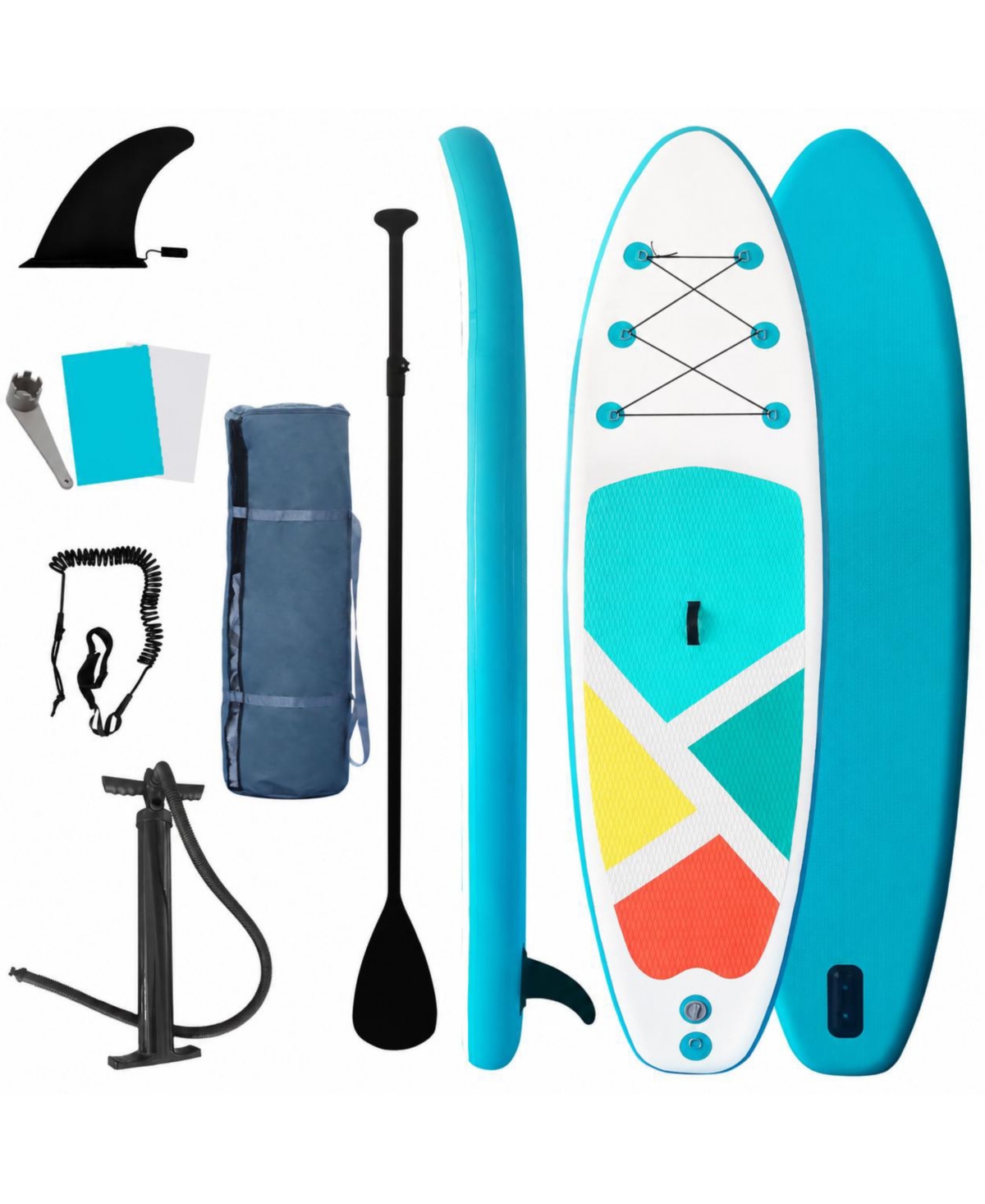 Furlihong Inflatable Stand Up Paddle Board For Adults Complete Kit Stable Yoga Sup - Open Miscellaneous