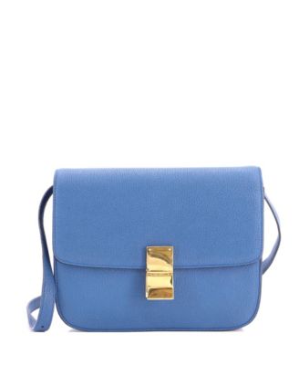 Medium Classic Box Bag Grainy Leather