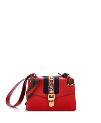 Sylvie Small Leather Shoulder Bag