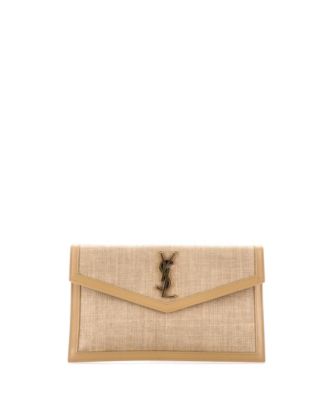 Uptown Pouch Raffia