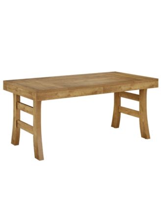 Rustic Farmhouse Dining Table for 4 to 6 People for Kitchen Dining Area