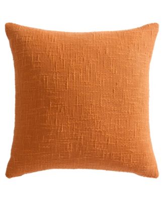 Serenity Slub Cotton Boucle Square Pillow, 20" x 20"