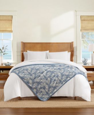 Art Of Palms Baby Sherpa Throw, 70" x 50"