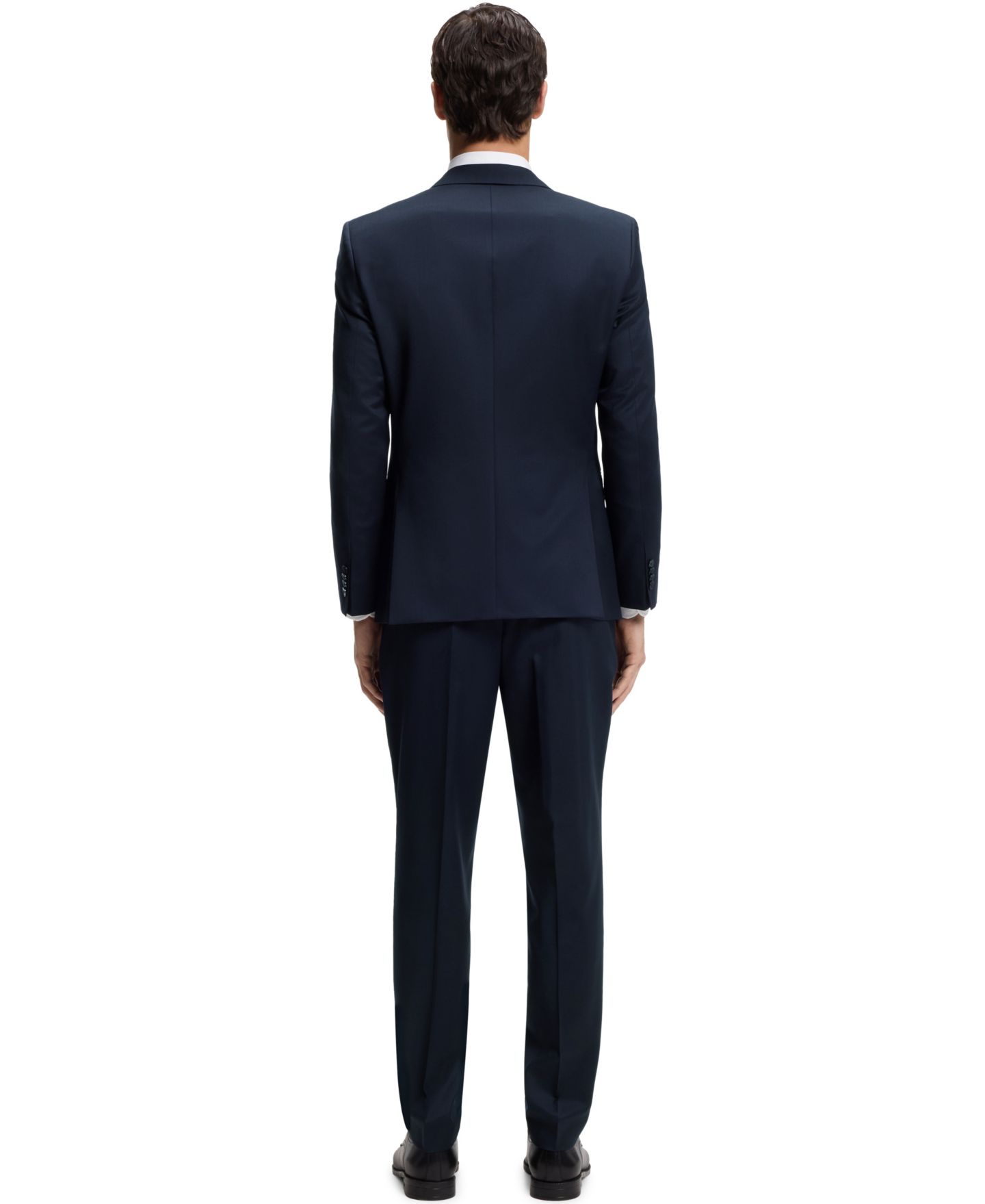 Мужская куртка Hugo Boss Single-Breasted, цвет: Тёмный синий — фото 6