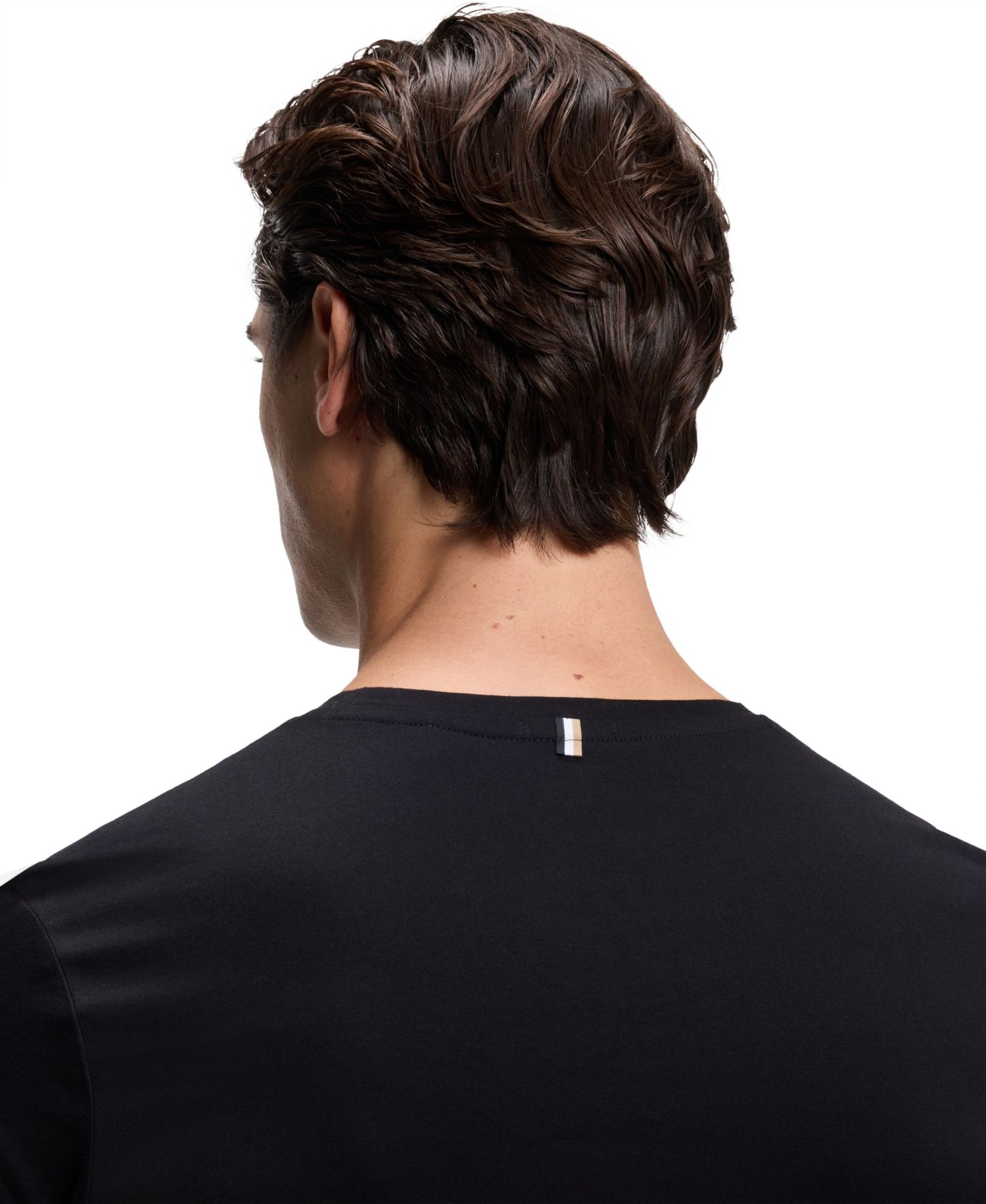 Men's Slim-Fit Mercerized-Cotton T-shirt