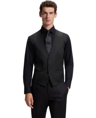 BOSS Men's Single-Breasted Waistcoat