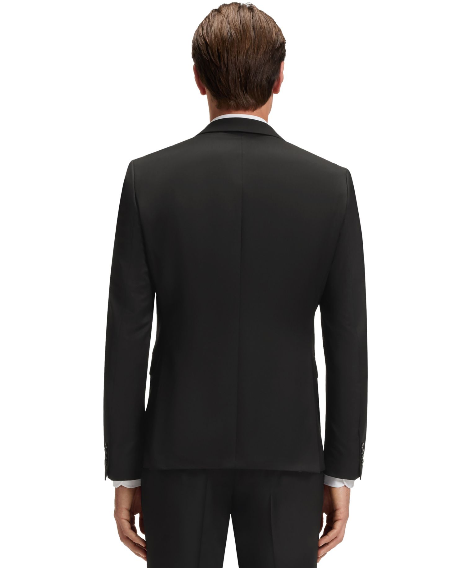 Men's Virgin-Wool Extra-Slim-Fit Suit Jacket