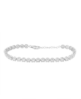 Lab-Grown Diamond Tennis Bracelet (5-1/3 ct. t.w.) in 14k White Gold
