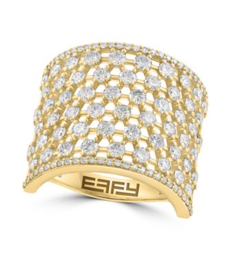 Diamond Round Ring (2-1/20 ct. t.w.) in 14k Yellow Gold