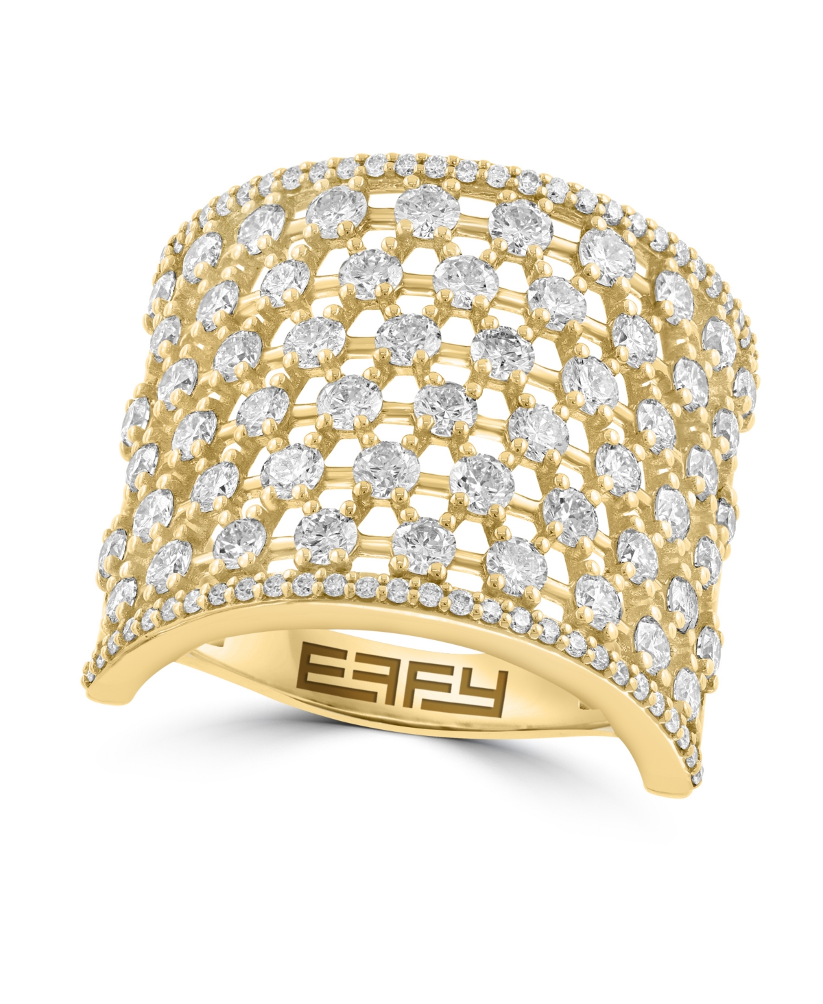 Effy Collection Diamond Round Ring (2-1/20 ct. t.w.) in 14k Yellow Gold