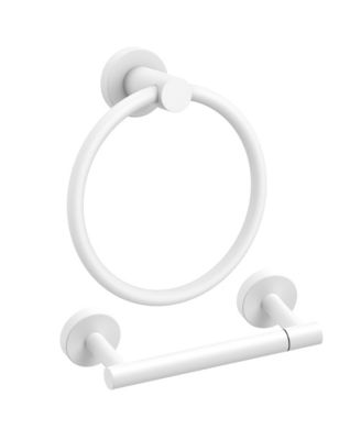 Bathroom Hardware Toilet Paper Holder Towel Ring Set