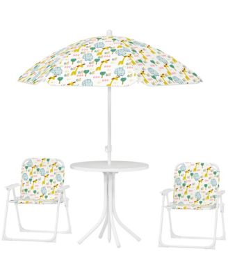 Outdoor Chair, Folding Design, Umbrella for Camping, Travel and Outdoor Activities