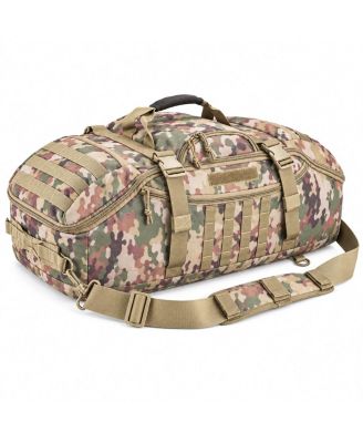 Tactical 65L Large Duffle Bag, 3-in-1 Tactical Backpack MOLLE Pack for Sports, Gym, Outdoor