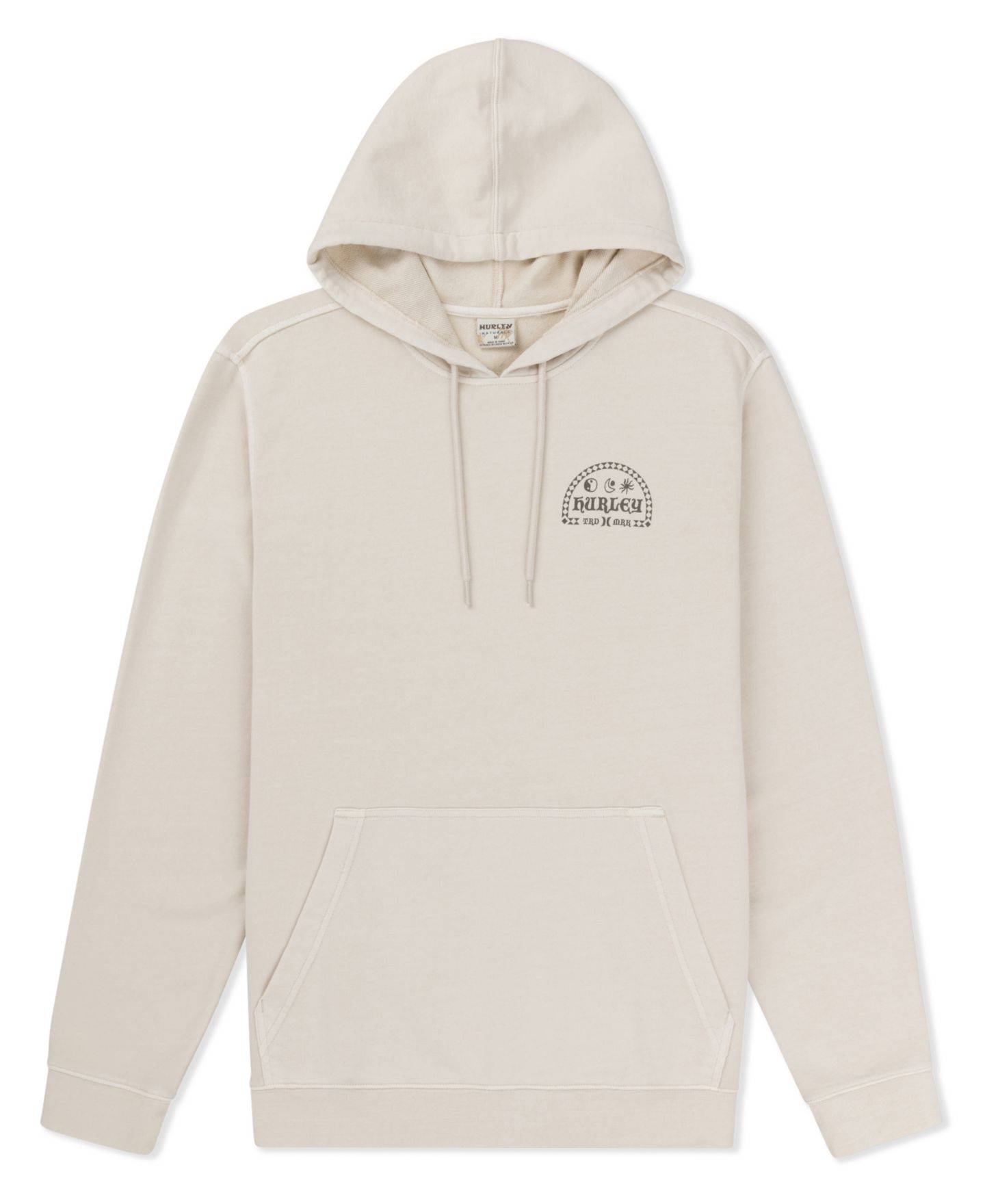 Мужское худи Hurley Naturals Kangeroo Pocket Graphic, цвет: Dover — фото 5