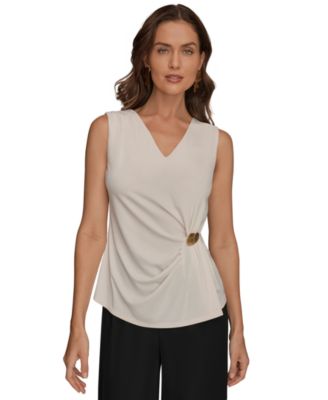 Women's V-Neck Sleeveless Top