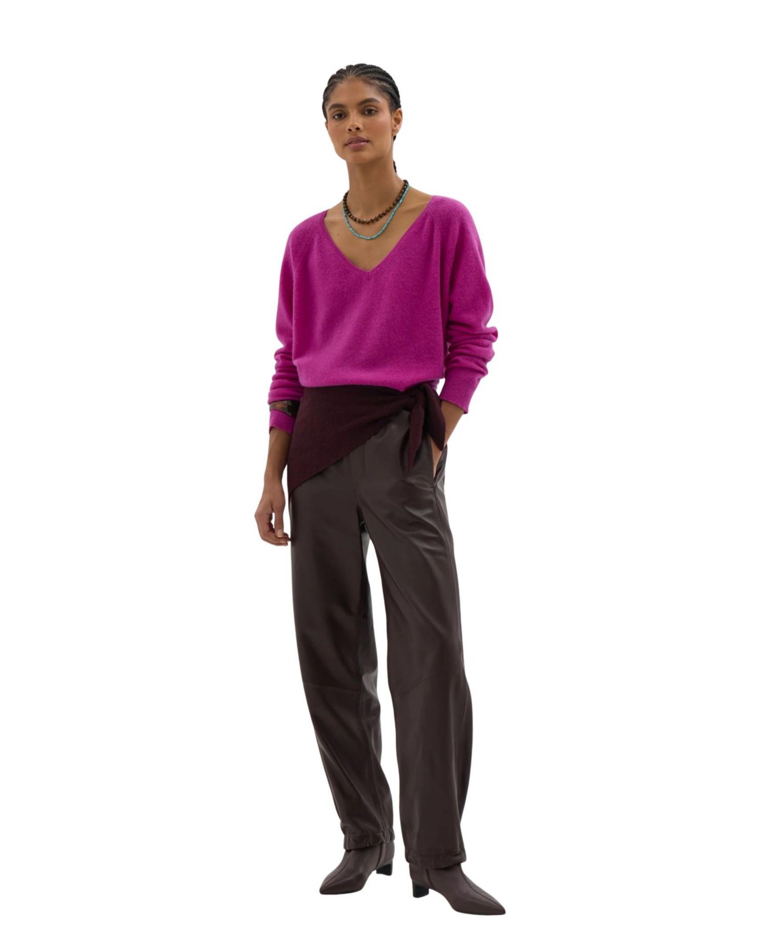 Women's Constance Cashmere V-Neck Sweater