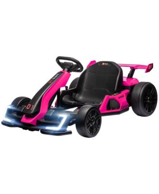 Kids Go-Kart, Adjustable Seat, 24V for Supervised Play at Home ages 6 to 12 years