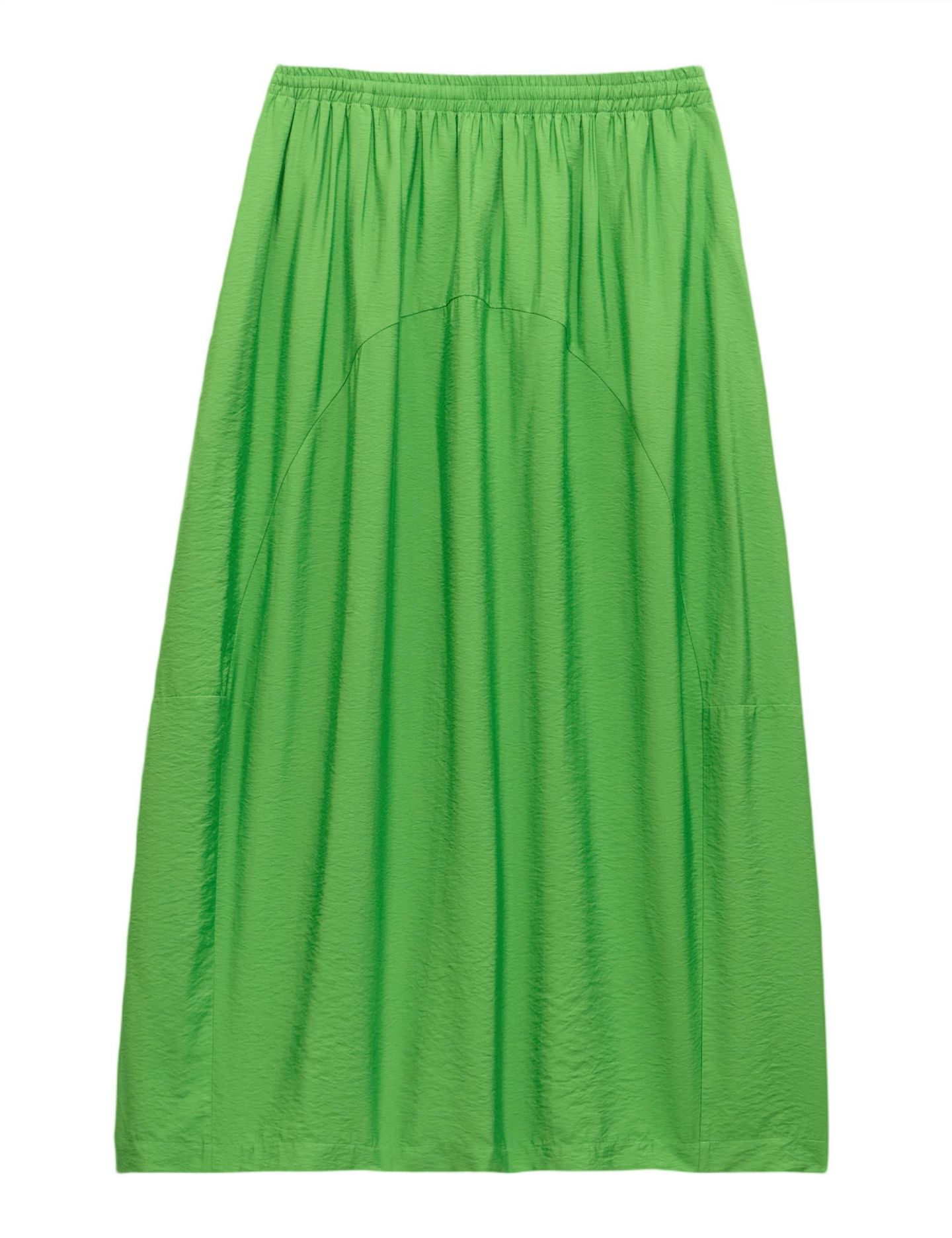 Женская юбка Hush Liddie Air Flow Barrel Maxi, цвет: Яркий зелёный — фото 5