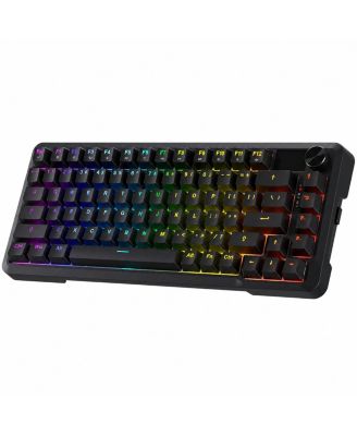 81 Key Wireless RGB Gasket-mounted Gaming Keyboard for PC, Laptop, Tablet