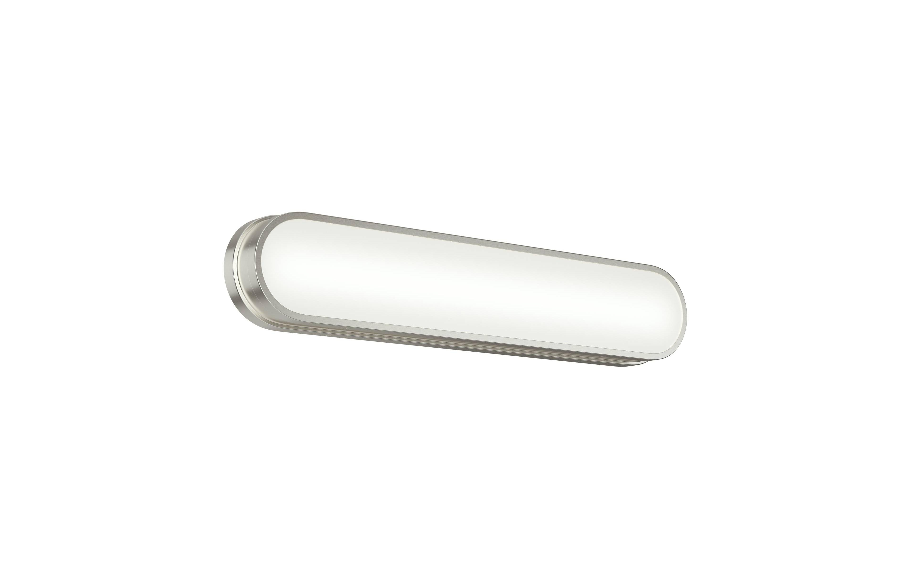 Kichler Daines 24.75" Led Bath Bar with Glass in Brushed Nickel
