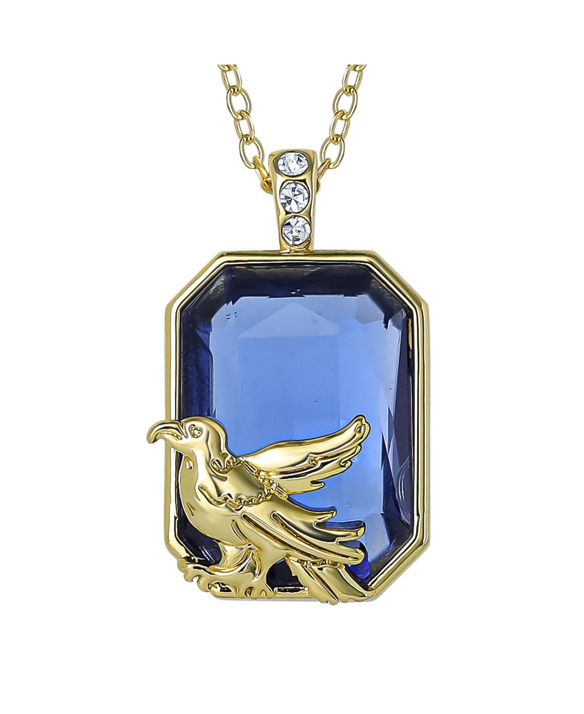 Harry Potter Ravenclaw Eagle Pendant Necklace Official License, 18+2"