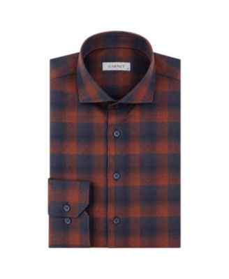 Men's Melange Plaid Flannel Shirt
