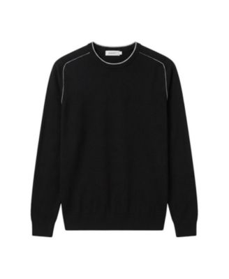 Men's Vernon Regular-Fit Raglan-Sleeve Crewneck Sweater