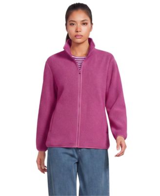 Women's Cozy High Pile Full Zip Fleece Jacket