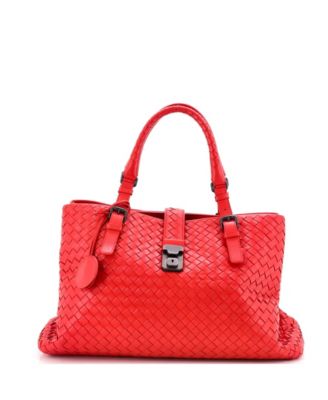 Medium Roma Bag Intrecciato Nappa