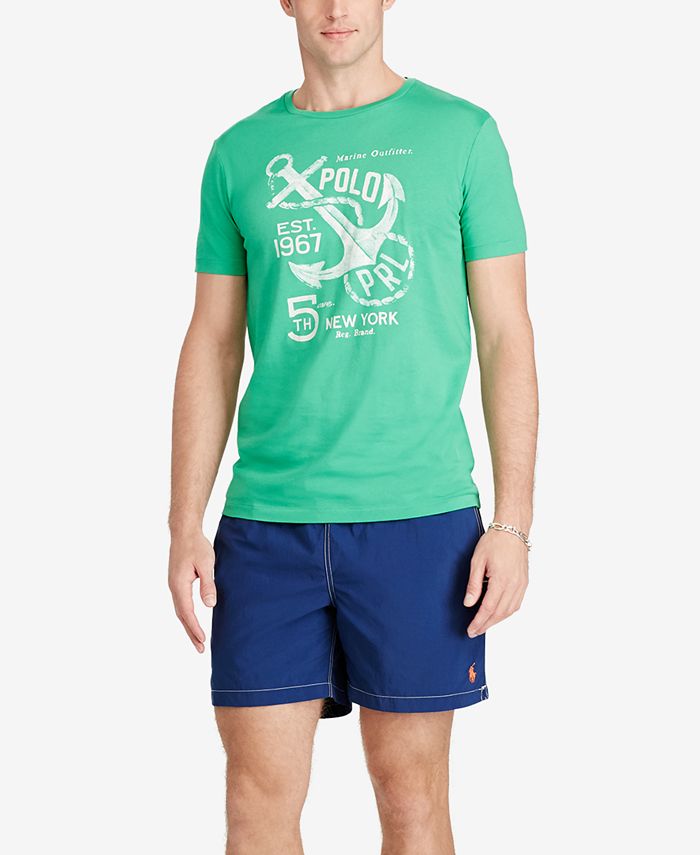 Polo Ralph Lauren Men's CustomFit GraphicPrint TShirt Macy's